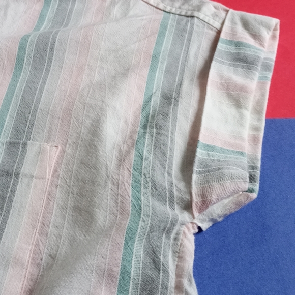 Vintage Women’s Far West Summer Linen Button-Up - Picture 4 of 6